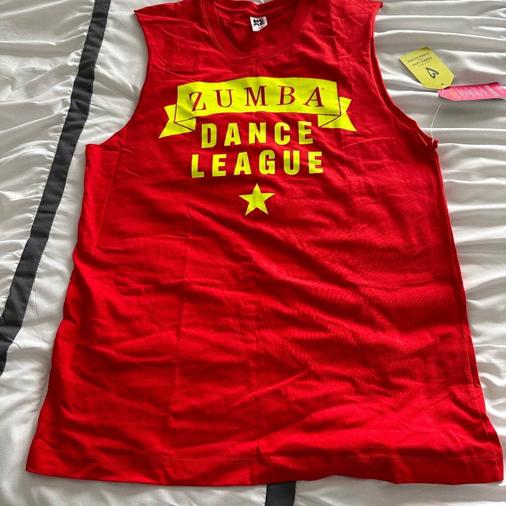 Zumba Dance League Instructor Muscle Tank Size XS/S